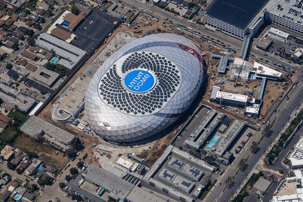 NBA stadium construction